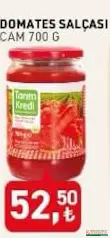 TARIM KREDİ DOMATES SALÇASI CAM 700 G fiyat ve kampanya bilgisi